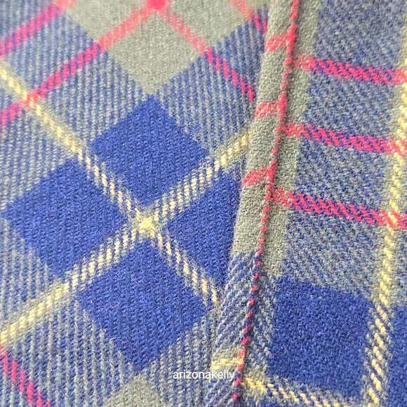 Laird-Portch Wool Plaid Scarf Scotland - Picture 5 of 9